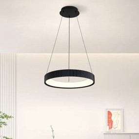 Brilagi - Lustra suspendată pe cablu LED dimabilă FALCON MODERN LED/30W/230V 40 cm negru + telecomandă