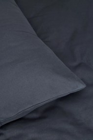 Lenjerie de pat de lux din flanelă Solid albastru 220x200 cm