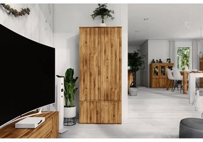 Dulap de stejar 90x206 cm Vento 2 - The Beds