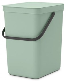 Coș de gunoi pentru colectare separată Brabantia Sort&amp;Go 25L, Jade Green 1005522