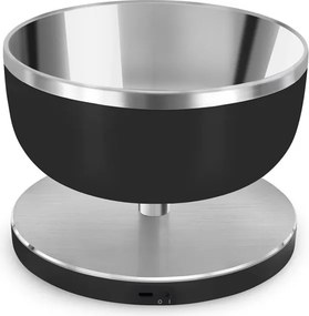 Cantar de bucatarie Smeg Collezione KSC01BLMWW, Pana la 5 kg/5 l, Functie TARA, Afisaj LED, Baza antiderapanta, Baterie reincarcabila, Negru mat