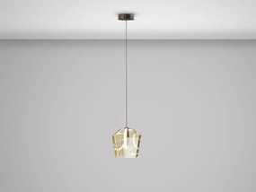 Pendul LED modern design decorativ Ingrid 1L champagne