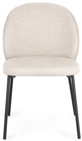 Scaun negru/bej, Wendy, Bizzotto