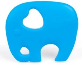GiliGums Scobitoare din silicon - Elefant, albastru