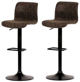 Set de scaune de bar AUB-806 BR3, 2 buc.
