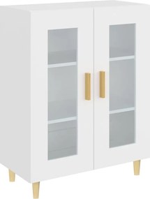 vidaXL Dulap, alb, 69,5x34x90 cm, lemn compozit