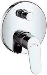 Baterie cada - dus incastrata Hansgrohe Focus crom lucios
