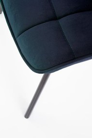 Scaun K332 velvet albastru