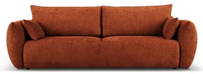 Canapea portocalie 240 cm Matera – Cosmopolitan Design