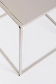 Măsuțe de cafea bej 2 buc. din metal 38x38 cm Alrik – Yes Everyday