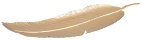 Decorațiune Mauro Ferretti Leaf, 55,5 x 18 cm, auriu