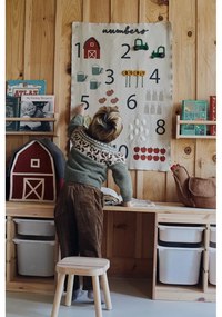 Decorațiune de perete pentru copii Farm Numbers – Lorena Canals