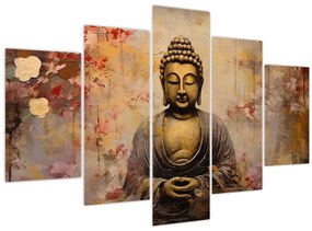 Tablou - Buddha, pictură (150x105 cm)