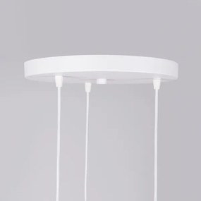 Lustră pe cablu Sollux SL.1335 BRINA 3xG9/8W/230V alb