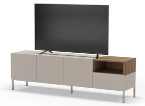 Comodă TV crem 180x55 cm Cailin – Marckeric