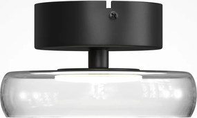 Lustra aplicata tavan Float sticla transparenta