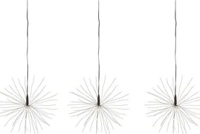Decorațiune luminoasă neagră ø 25 cm Meteor – Markslöjd