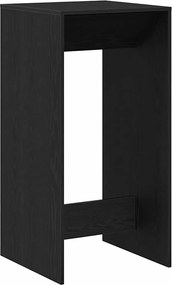 vidaXL Masă de bar Stejar Negru 51 x 50 x 103,5 cm Lemn compozit