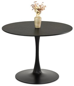 Masă de sufragerie Crispin (negru). 1111743