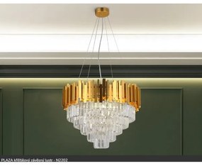 Brilagi - Candelabru suspendat pe cablu PLAZA, 9xE14/40W/230V