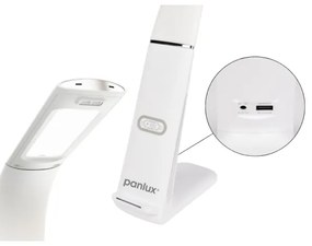 Lampă de birou LED cu reglare a intensității și încărcare wireless LORD EVO, LED/8W/230V, albă