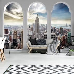 Fototapet - Privie spre New York Pillars (254x184 cm)