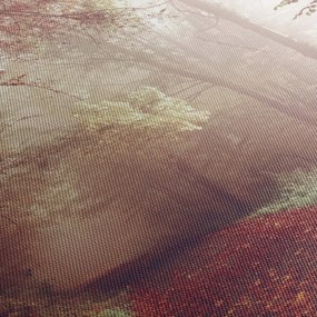 Tablou - Plimbarea de toamnă prin pădure (120x50 cm)