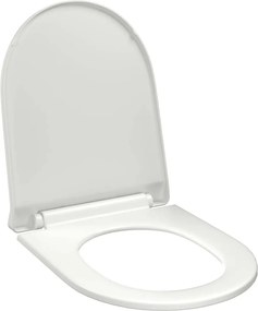 vidaXL Capac WC cu închidere silențioasă, eliberare rapidă, alb