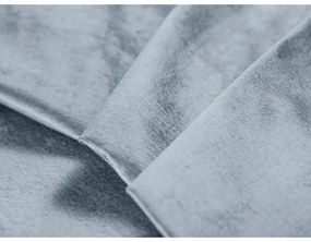 Canapea extensibila din catifea Milo Casa Luca, albastru deschis