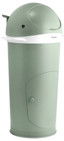 Coș de gunoi verde pentru scutece din plastic 25 l Whale – Kindsgut