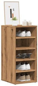 vidaXL Pantofare 2 buc. stejar artizanal, 32x35x70 cm, lemn prelucrat