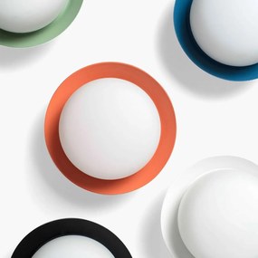 Mini Aplica LED de perete / tavan design modern IP44 MAY White