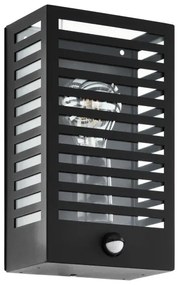 Aplică de exterior cu senzor ALAMONTE 1xE27/60W/230V IP44 Eglo 900137