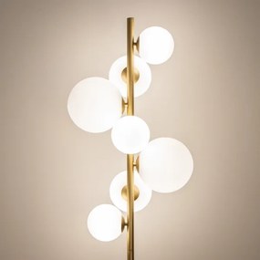 Lampadar LED Brilagi MILLA 7xG9/3W/230V auriu/alb