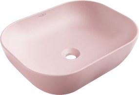 Mexen Rosa chiuvetă de blat 50 x 40 cm, roz mat - 21095044