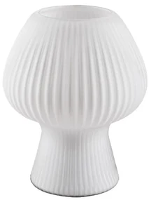 Veioza/Lampa de masa decorativa, Vinelle alb