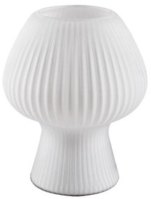 Veioza/Lampa de masa decorativa, Vinelle alb