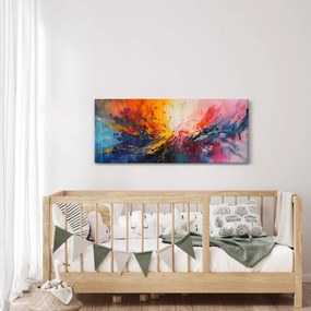 Tablou - Abstracție de culoare (120x50 cm)