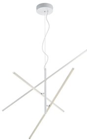 Lustră LED pe cablu dimabilă TIRIAC 3xLED/8,5W/230V albă Trio