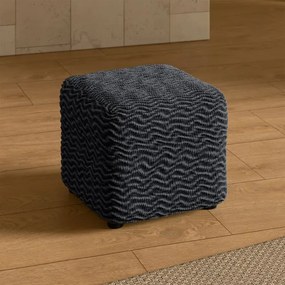 Gaico Huse bielastice CRISTINA antracit taburet (40 x 40 x 40 cm)