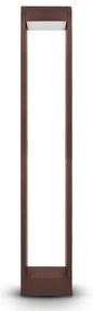 Brilagi - Lampă LED de exterior CROTONE, 7 W, 230 V, maro, IP54, 80 cm