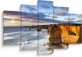 Tablou cu stâncile marine (150x105 cm)