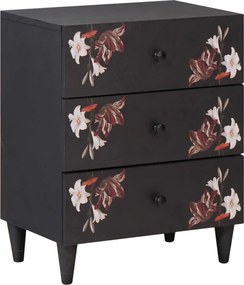 vidaXL Noptieră Multicolour 50 x 33 x 60 cm Lemn de mango solid