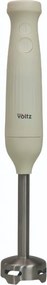 Blender manual Oliver Voltz Nice OV51112PR, 600 W, 2 viteze, Atasament din otel, Crem