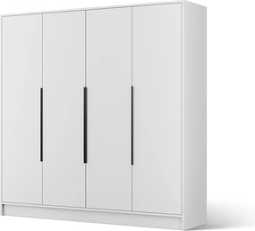 Dulap Palladio Hinged – 200x51x200 cm – Alb – Palladio 200 Hinged Dulap – Varianta 1