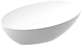 Cada de baie freestanding Corina din marmura, 170 x 85 cm