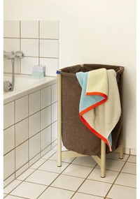 Prosop albastru din bumbac din frotir 50x100 cm Block – Hübsch