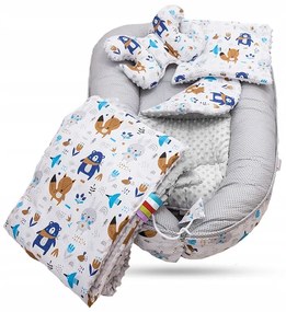 ShopJK SET PENTRU PĂTUȚ - 7 PIESE - BOHO ANIMALS