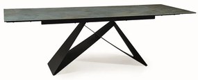 Masa de bucaterie Westin II 160 x 90 cm, turcoaz