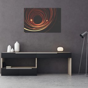 Tabloul cu linii abstracte (90x60 cm)